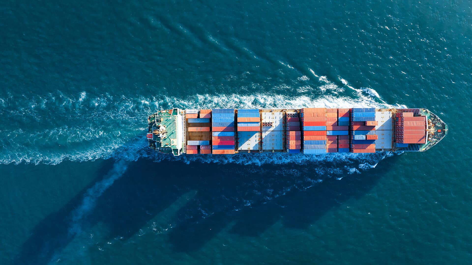 Ocean freight cargo ship for importing or exporting cargo